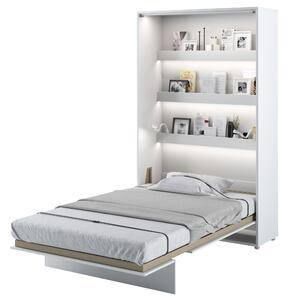 Jednolôžková sklápacia posteľ BED CONCEPT 1 biela, 120x200 cm