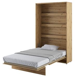 Jednolôžková sklápacia posteľ BED CONCEPT 1 dub artisan, 120x200 cm
