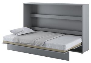 Jednolôžková sklápacia posteľ BED CONCEPT 2 sivá, 120x200 cm