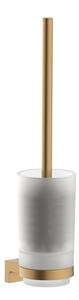 Wc kefa Hansgrohe AddStoris S vo farebnom prevedení kartáčovaný bronz 41782140