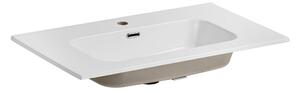 Comad Nábytkové keramické umývadlo GO 80-8095, 81x46 cm, biela lesklá
