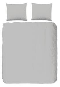 Svetlosivé bavlnené obliečky na dvojlôžko Good Morning Universal, 220 x 240 cm