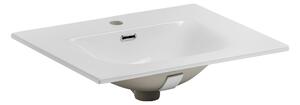 Comad Nábytkové keramické umývadlo SKY 60/DP-8099, 61x46 cm, biela lesklá