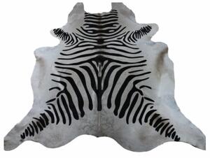 Luxusná kravská koža zebra