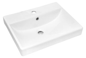 Comad Nábytkové keramické umývadlo UN-RITA-GW-50, 50x40 cm, biela lesklá