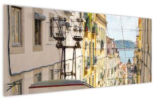 Obraz - Lisabon (120x50 cm)