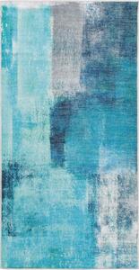 KONDELA Esmarina Typ 2 koberec 80x150 cm modrá / sivá