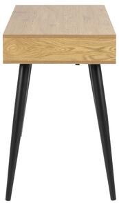 Dizajnový písací stôl Nature 110 cm, divoký dub