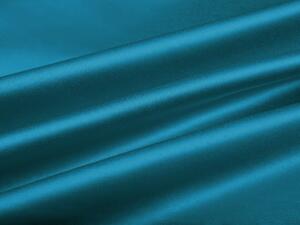 Biante Saténový záves LUX-021 Petrolejovo modrý 140x140 cm