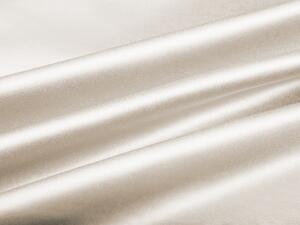 Biante Saténový oválny obrus polyesterový Satén LUX-017 Smotanový 100x140 cm