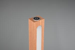 Trio 426410130 LED stojacie svietidlo Bellari 1x20W | 2300lm | 3000K - funkcia 4level switch, drevo