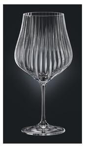 Súprava 6 pohárov na víno Crystalex Tulipa Optic, 600 ml