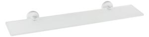 Bemeta Design WHITE: Polička, 600 mm, sklo - 104102044