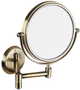 Bemeta Design RETRO bronz: Kozmetické zrkadlo, ø 140 mm, obojstranné - 106101697