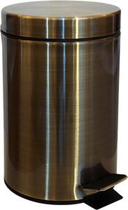 Bemeta Design RETRO bronz: Odpadkový kôš, 3 l - 104315023