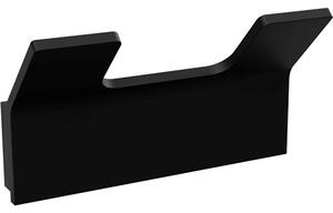 Bemeta Design NERO: Vešiak, s 2 háčikmi - 135106030