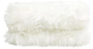 Kožušinová deka Ebona Typ 1 150x180 cm - biela