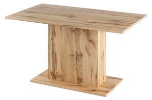 KONDELA Jedálenský stôl, dub wotan, 138x79 cm, OLYMPA