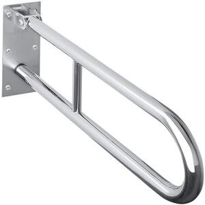Bemeta Design HELP: Madlo, 813 mm, v tvare U, sklopné, bez krytky, nerez, lesk - 301102081