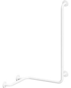 Bemeta Design HELP: Madlo, v tvare L, rohové, pravé, s krytkou, biela - 301122023