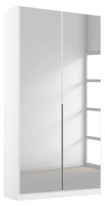 SKRIŇA S OTOČNÝMI DVERAMI, strieborná, biela, 91/229/54 cm Rauch Möbel - Online Only zostavy, Online Only