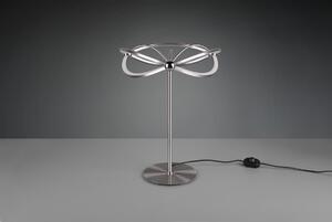 Trio 521210107 LED stolové svietidlo Charivari 1x 20W | 2500lm | 3000K | IP20 - káblový spínač, funkcia stmievania, nikel