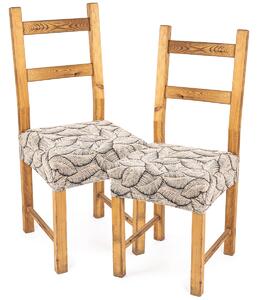 4Home Napínací poťah na sedák na stoličku Comfort Plus Nature, 40 - 50 cm, sada 2 ks