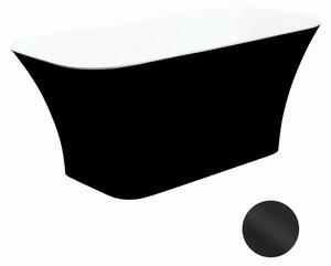 Besco Voľne stojaca vaňa z liateho mramoru Assos BW 160x70