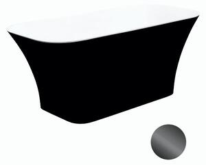 Besco Voľne stojaca vaňa z liateho mramoru Assos BW 160x70