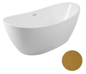 Besco Akrylátová voľne stojaca vaňa Ayla Glam Z 170x80