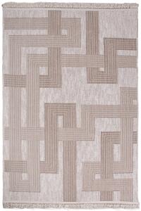 Koberec Benita 951A D.BEIGE/CREAM rozmery koberec: 80x150 cm
