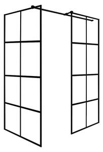 Besco Sprchový kút Walk-In EXCEA 100x80 (100x90, 120x80, 120x90), výška 190 cm - bez vaničky BESCO-Rozmery: 100x80