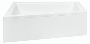 Besco Krycí panel k asymetrickej vani Intima P 150x85 (160x90), biely BESCO-Rozmery: 150x85, BESCO-Farba: Biela