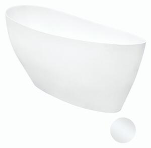 Besco Voľne stojaca vaňa z liateho mramoru Keya 165x70 BESCO-Typ výpuste: Click-Clack štandard, chróm, BESCO-Rozmery: 163,5x70,5, BESCO-Farba: Biela