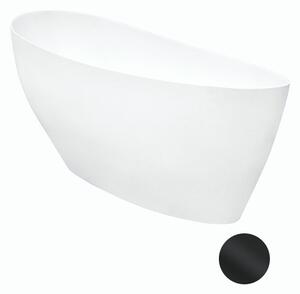 Besco Voľne stojaca vaňa z liateho mramoru Keya 165x70 BESCO-Typ výpuste: Click-Clack štandard, chróm, BESCO-Rozmery: 163,5x70,5, BESCO-Farba: Biela