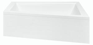 Besco Krycí panel k asymetrickej vani Intima P 150x85 (160x90), biely BESCO-Rozmery: 150x85, BESCO-Farba: Biela