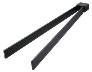 Nimco Držiak na uteráky otočný, 38 cm. KIBO čierna - Ki-14096-90