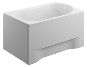 Polimat Akrylátová obdĺžniková vaňa Mini 100x65 (110x70) POLIMAT-Farba: Biela, POLIMAT-Rozmery: 100x65