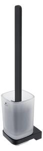 Nimco WC kefa s hranatou rukoväťou MAYA čierna - MAC 29094CN-HR-90