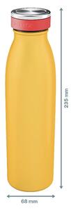 Žltá fľaša na vodu Leitz Cosy, objem 0,5 l
