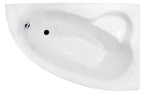 Besco Akrylátová asymetrická vaňa Natalia Premium 150x100 BESCO-Farba: Biela, BESCO-Orientácia: Ľavá
