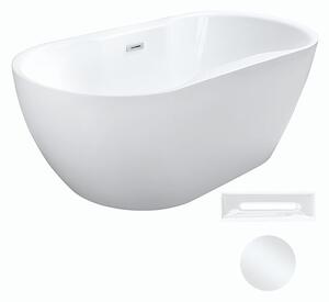 Besco Akrylátová voľne stojaca vaňa Navia 140x75 (150x80, 160x80)