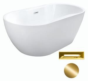 Besco Akrylátová voľne stojaca vaňa Navia 140x75 (150x80, 160x80)