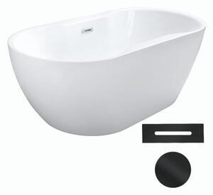 Besco Akrylátová voľne stojaca vaňa Navia 140x75 (150x80, 160x80)