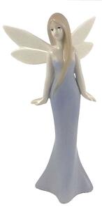 Anjel s rukami pri tele porcelán 14cm