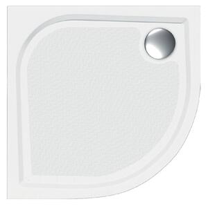 BPS-koupelny Sprchová vanička z liateho mramoru - štvrťkruh Noris HR 80 (80x80x3 | R 55 cm)