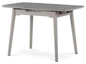 Rozkladací jedálenský stôl s keramickou doskou v sivej farbe (a-400M sivý)