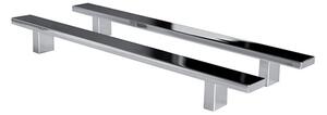 Besco Madlo k akrylátovým vaniam QUADRO MAD (300x24x31,2 mm | farba: chróm )
