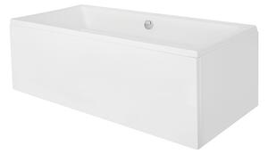 Besco Krycí panel k obdĺžnikovej vani Quadro P 155x70 (165,170x75, 175,180x80, 190x90), biely BESCO-Rozmery: 155x70, BESCO-Farba: Biela