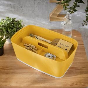 Žltý plastový organizér na písacie potreby/do zásuvky MyBox - Leitz
